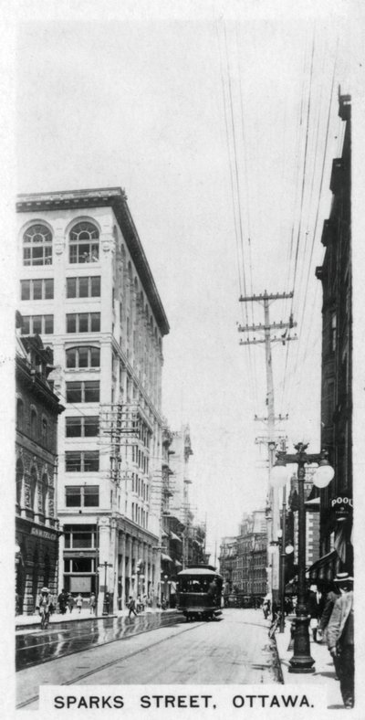 Via Sparks, Ottawa, Canada, c1920 da Unbekannt