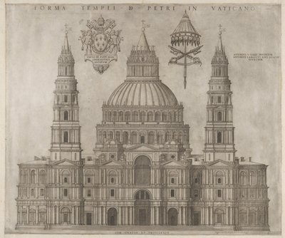 Speculum Romanae Magnificentiae: San Pietro, 1547 da Unbekannt
