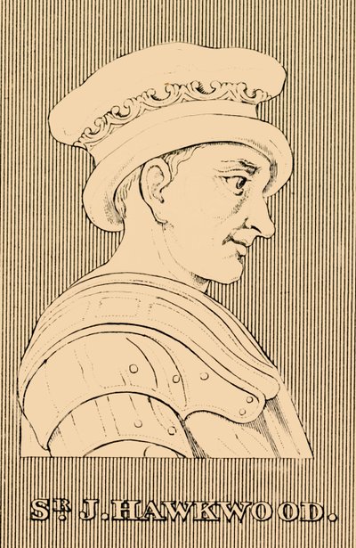 Sir J, Hawkwood, c1323-1394, 1830 da Unbekannt