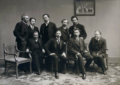 Sreda, gruppo letterario russo, anni 1890 da Unbekannt