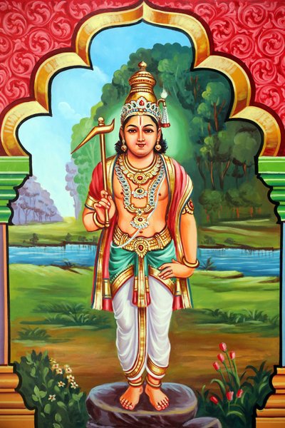 Tempio indù Sri Vadapathira Kaliamman. Avatar di Vishnu. Signore Balamara 8ª incarnazione. Singapore da Unbekannt
