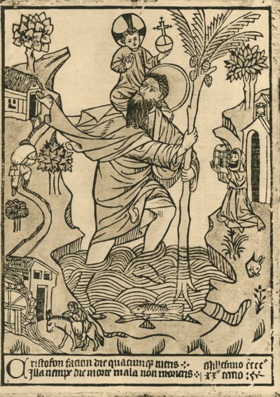 San Cristoforo, 1423, 1915 da Unbekannt