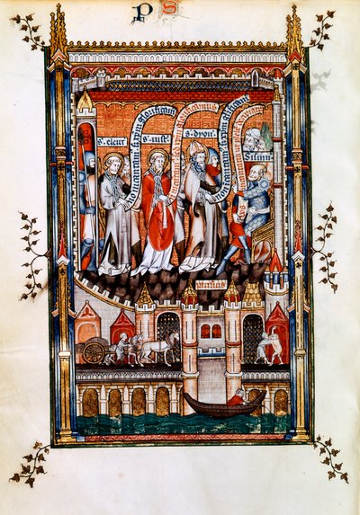San Dionigi davanti a Sissinio, 1317 da Unbekannt