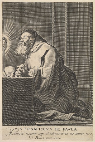 San Francesco di Paola, dopo il 1627 da Unbekannt