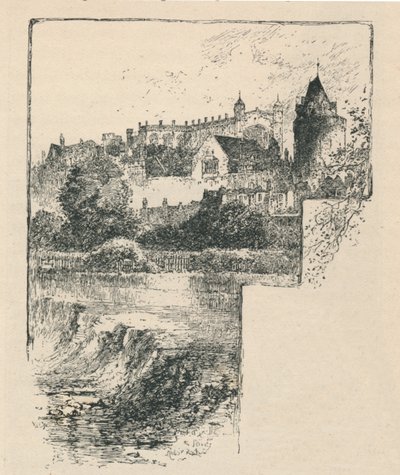 Cappella di San Giorgio dal fiume da Unbekannt