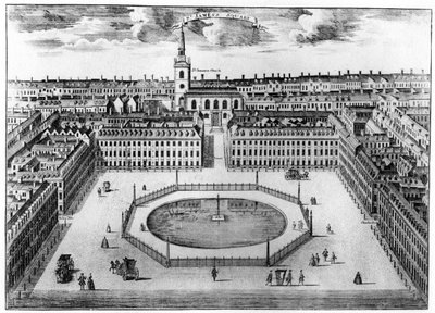 Piazza St James, Londra, XVIII secolo 1907 da Unbekannt