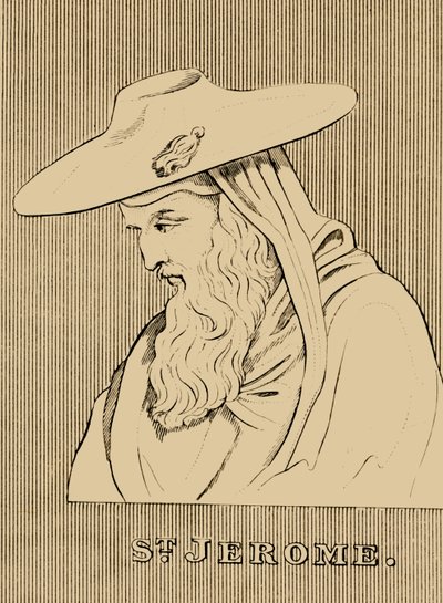 San Girolamo, c347-420, 1830 da Unbekannt