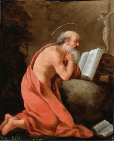 San Girolamo in penitenza da Unbekannt