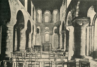 Cappella di San Giovanni, Torre di Londra, Architettura Normanna, 1908 da Unbekannt