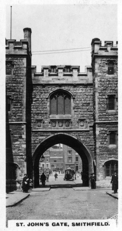 Porta di San Giovanni, Clerkenwell, Londra da Unbekannt