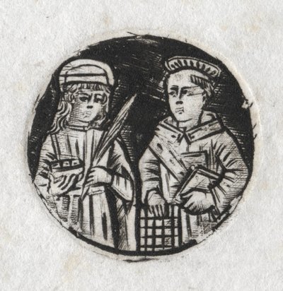 San Lorenzo e Santa Lucia, c. 1487 da Unbekannt