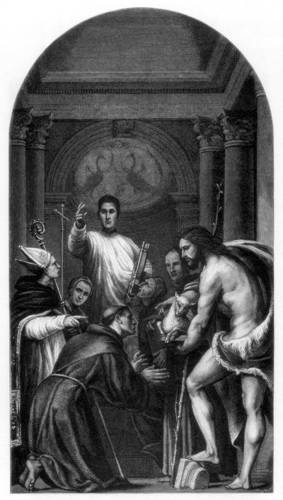 San Lorenzo Giustiniani e Altri Santi da Unbekannt