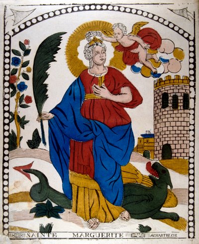 Santa Margherita o Marina di Antiochia, martire cristiana del IV secolo da Unbekannt