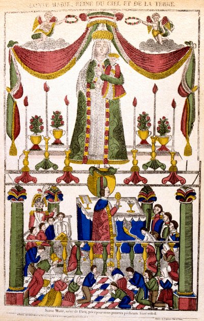 Santa Maria, Regina del Cielo e della Terra, XIX secolo da Unbekannt