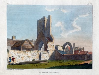 Santa Maria, Drogheda, Irlanda, 1791 da Unbekannt