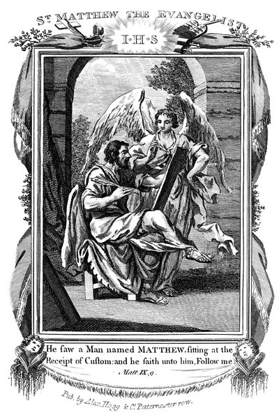 San Matteo Evangelista, c1808 da Unbekannt