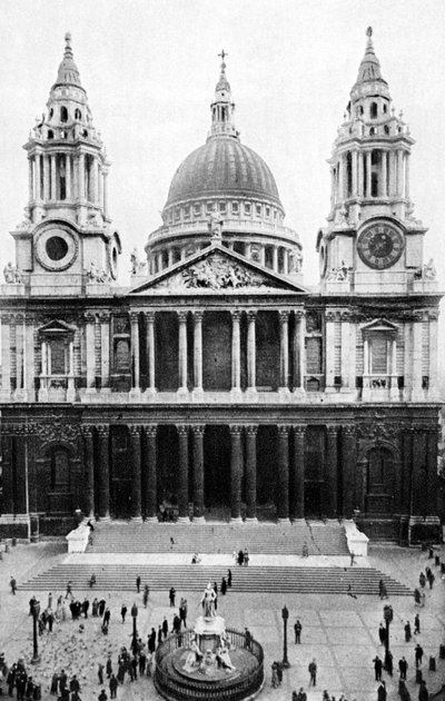 Cattedrale di San Paolo, Londra, inizio XX secolo da Unbekannt