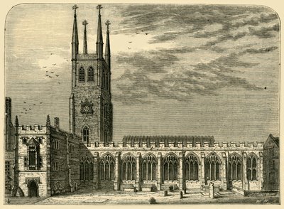 Chiesa di San Sepolcro nel 1737, c1872 da Unbekannt