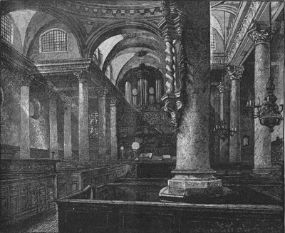 San Stefano, Walbrook, 1890 da Unbekannt