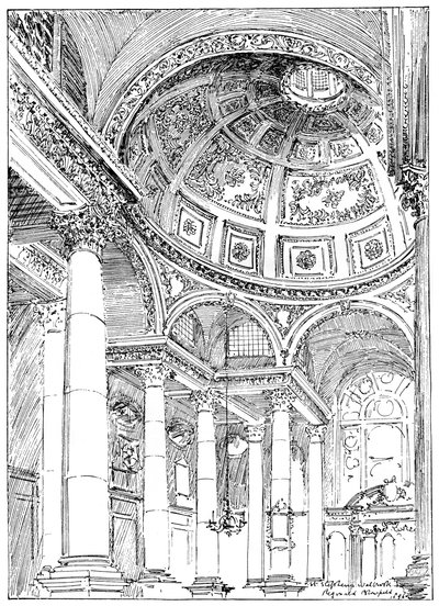 San Stefano Walbrook, 1899 da Unbekannt