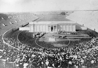 Stadio, Università di Harvard, Cambridge, Massachusetts, USA, inizio XX secolo da Unbekannt