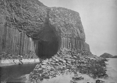Staffa - Grotta di Fingal, 1895 da Unbekannt