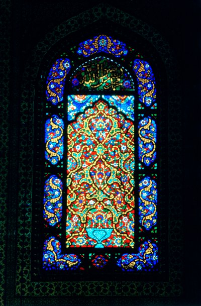 Vetrata, Moschea di Suleymaniye, 1557 da Unbekannt
