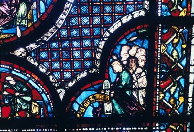 Vetrata, Cattedrale di Chartres, Francia, 1194-1260 da Unbekannt