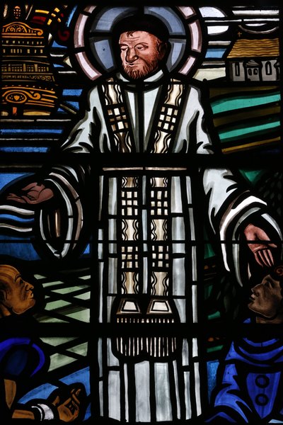 Vetrata. San Vincenzo de