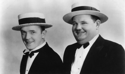 Stan Laurel 1890-1965 e Oliver Hardy 1892-1957, XX secolo da Unbekannt