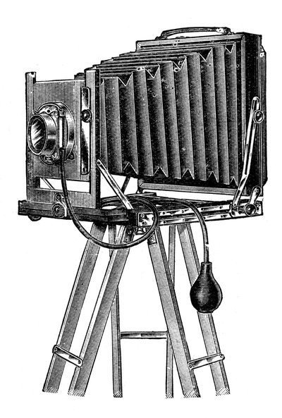 Macchina fotografica a cavalletto, 1904 da Unbekannt