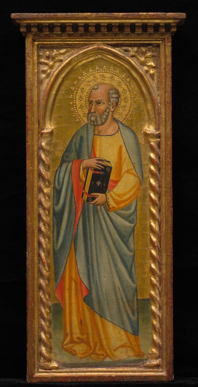 Santo in piedi e Santo in mantello rosso, coppia, fine XIX - inizio XX secolo da Unbekannt