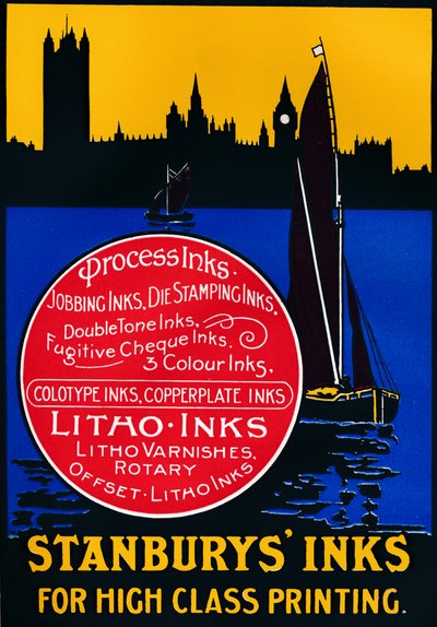Inchiostri Stansbury per pittura di alta classe, 1910 da Unbekannt
