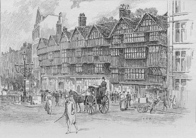 Staple Inn, Holborn Bars, Londra da Unbekannt