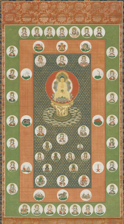 Mandala stellare, periodo Edo da Unbekannt