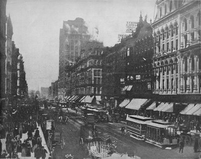 State Street, Chicago, c. 1897 da Unbekannt
