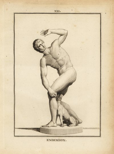Statua di Endimione, pastore greco da Unbekannt