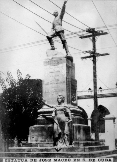 Statua di José Maceo a Cuba da Unbekannt