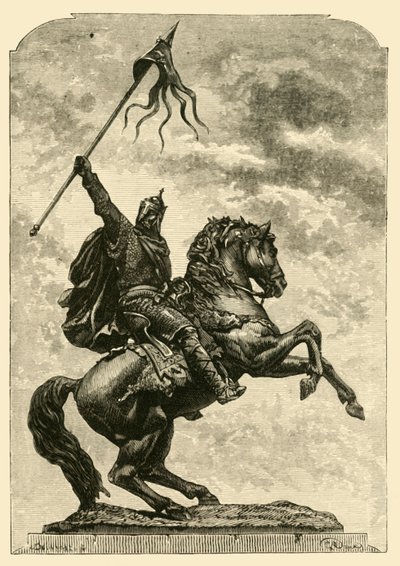 Statua di Guglielmo il Conquistatore, Falaise, 1890 da Unbekannt