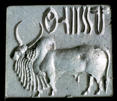 Sigillo di steatite con toro gobbo, Valle dell