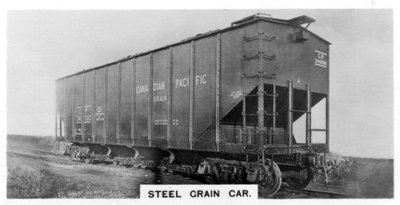 Carro di grano in acciaio, Canada da Unbekannt