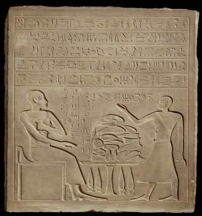 Stele di Imeny, Nuovo Regno c1540 a.C.-c1070 a.C. da Unbekannt