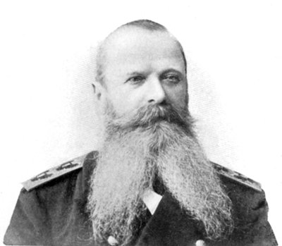 Stepan Osipovich Makarov, ammiraglio russo, guerra russo-giapponese, 1904-5 da Unbekannt