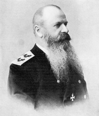 Stepan Osipovich Markov, comandante della flotta russa, guerra russo-giapponese, 1904-5 da Unbekannt