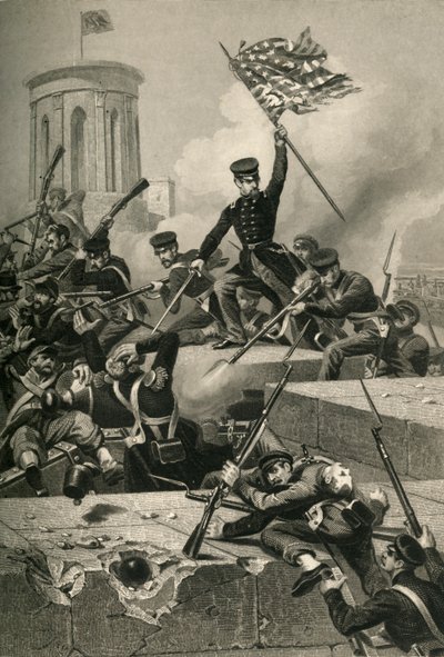 Assalto a Chapultepec, 1878 da Unbekannt
