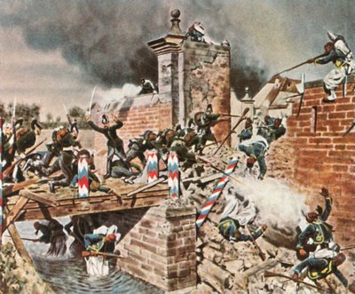 Assalto alla porta di Landau a Weissenburg, 4 agosto 1870, 1936 da Unbekannt