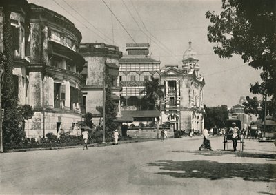 Strand Road, Rangoon. - Ufficio postale, Banca Imperiale dell