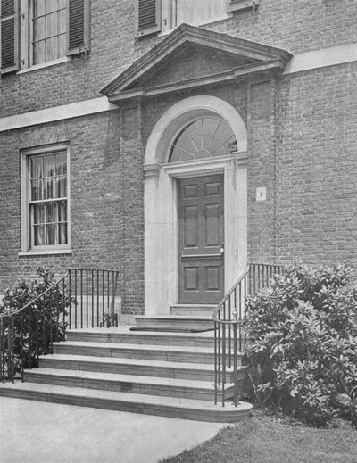 Porta di strada della casa di Mrs WK Vanderbilt, New York City da Unbekannt