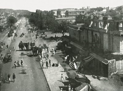 Scena di Strada nella Città di Jaipur, India da Unbekannt