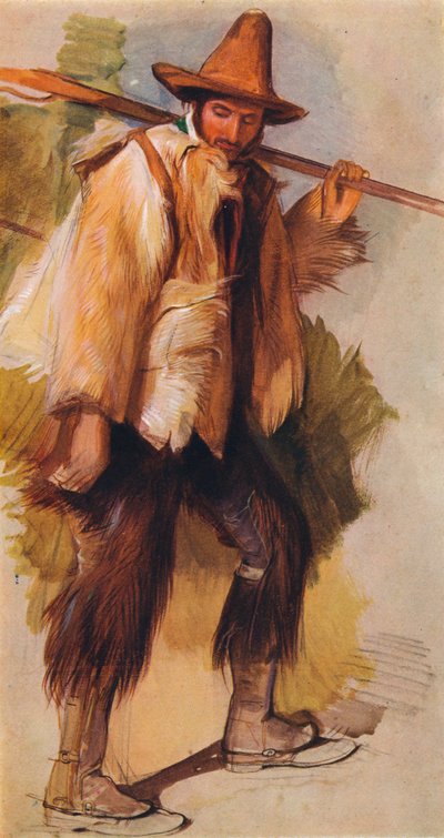 Studio dal vivo, c1840, 1925 da Unbekannt